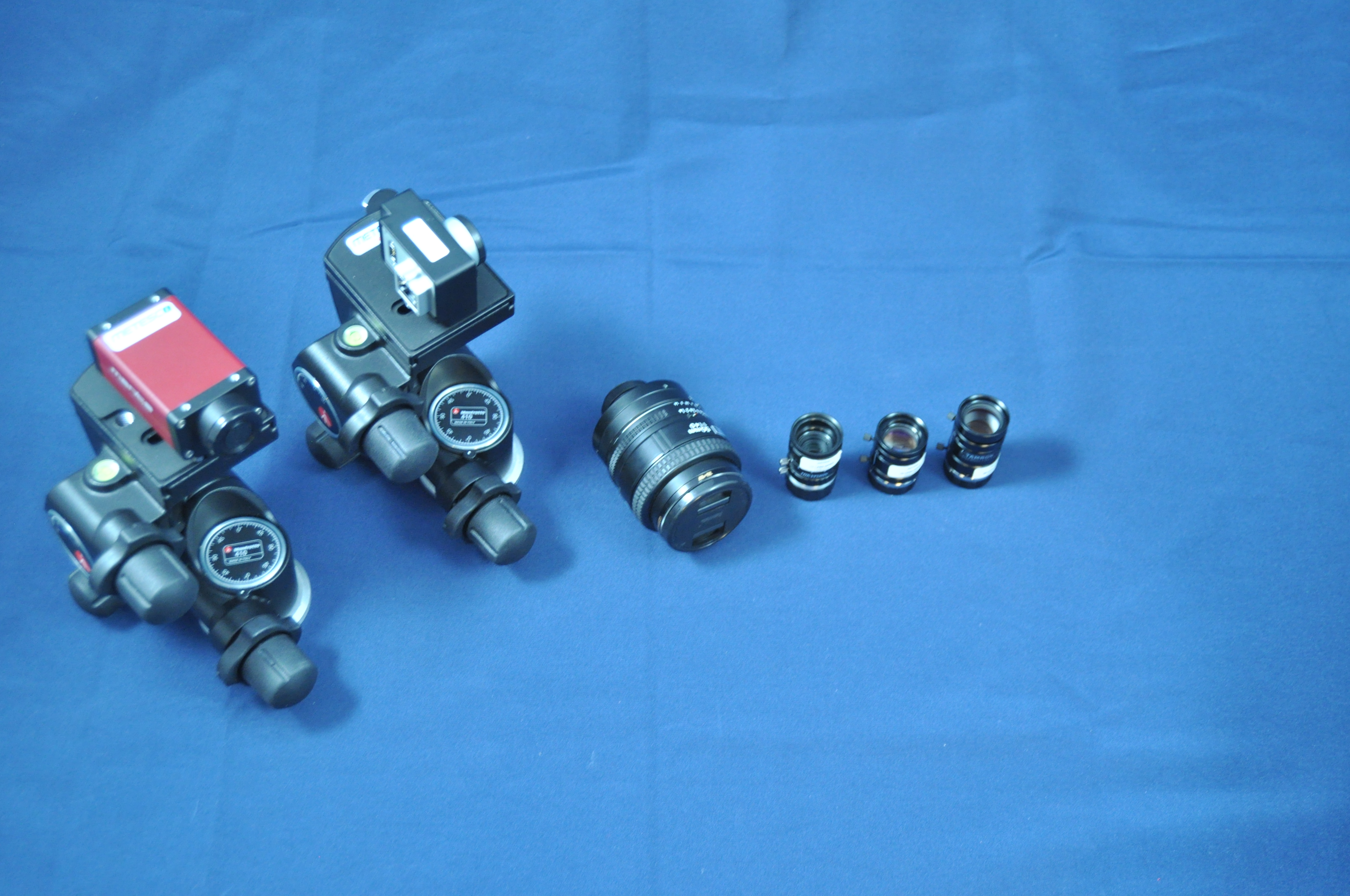 Camera + lenzen imetrum video meetsysteem